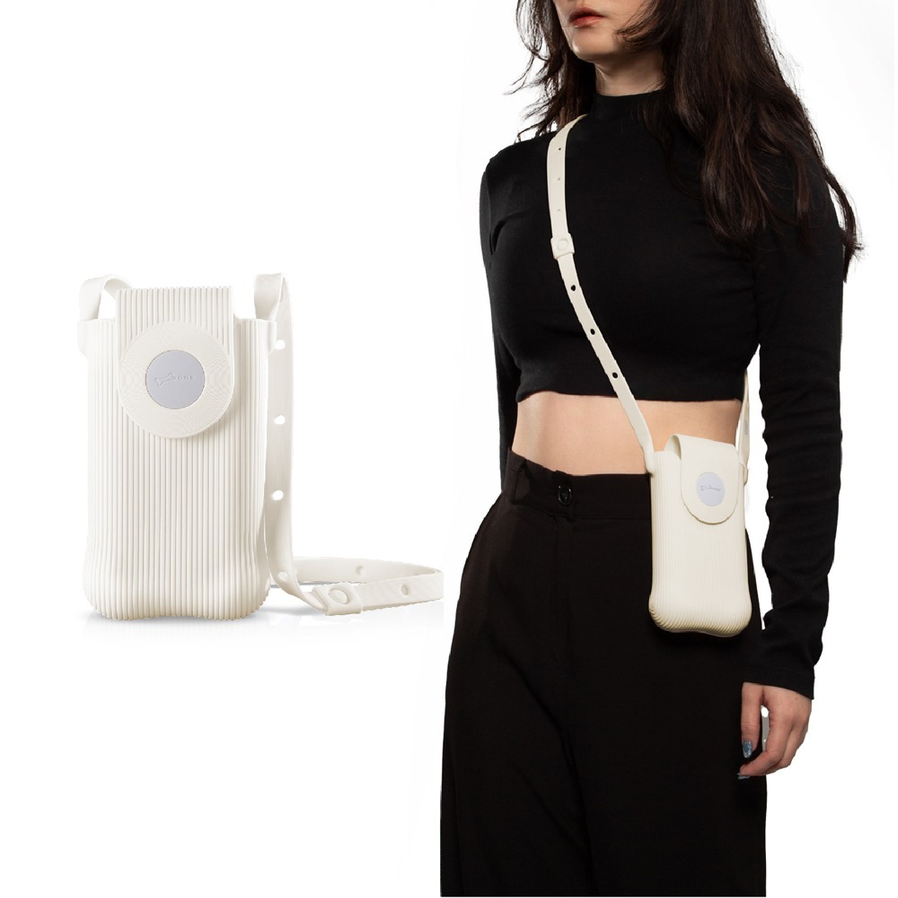 Bone 蹦克】簡約風泡泡隨身手機包二代 零錢包 迷你小包 斜背包-規格圖11