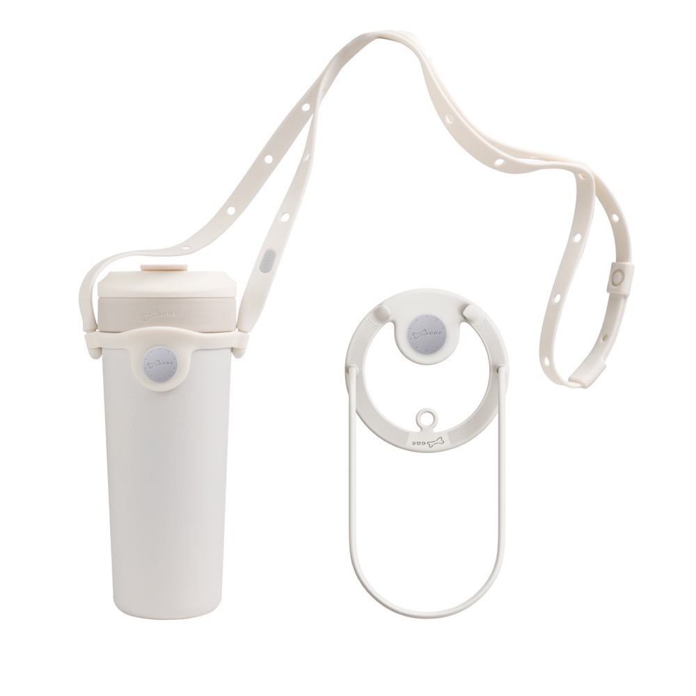 【Bone 蹦克】戶外運動大容量隨行保溫保冷杯(附杯綁、背帶掛繩)水壺、隨行杯、 輕時尚-下單送皮卡丘逗扣-細節圖2