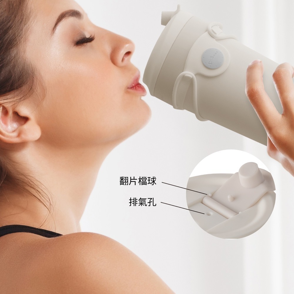 【Bone 蹦克】戶外運動大容量隨行保溫保冷杯(附杯綁、背帶掛繩)水壺、隨行杯、 輕時尚-下單送皮卡丘逗扣-細節圖8