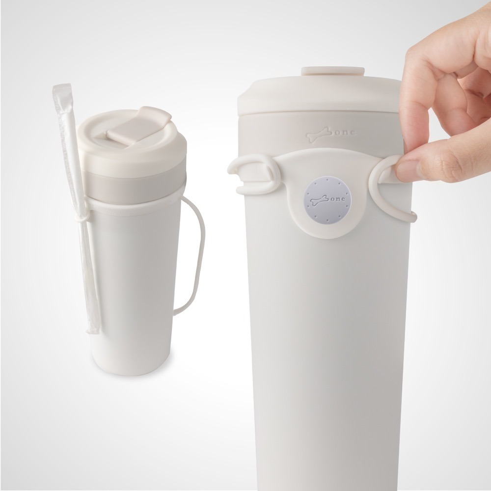 【Bone 蹦克】戶外運動大容量隨行保溫保冷杯(附杯綁、背帶掛繩)水壺、隨行杯、 輕時尚-下單送皮卡丘逗扣-細節圖9