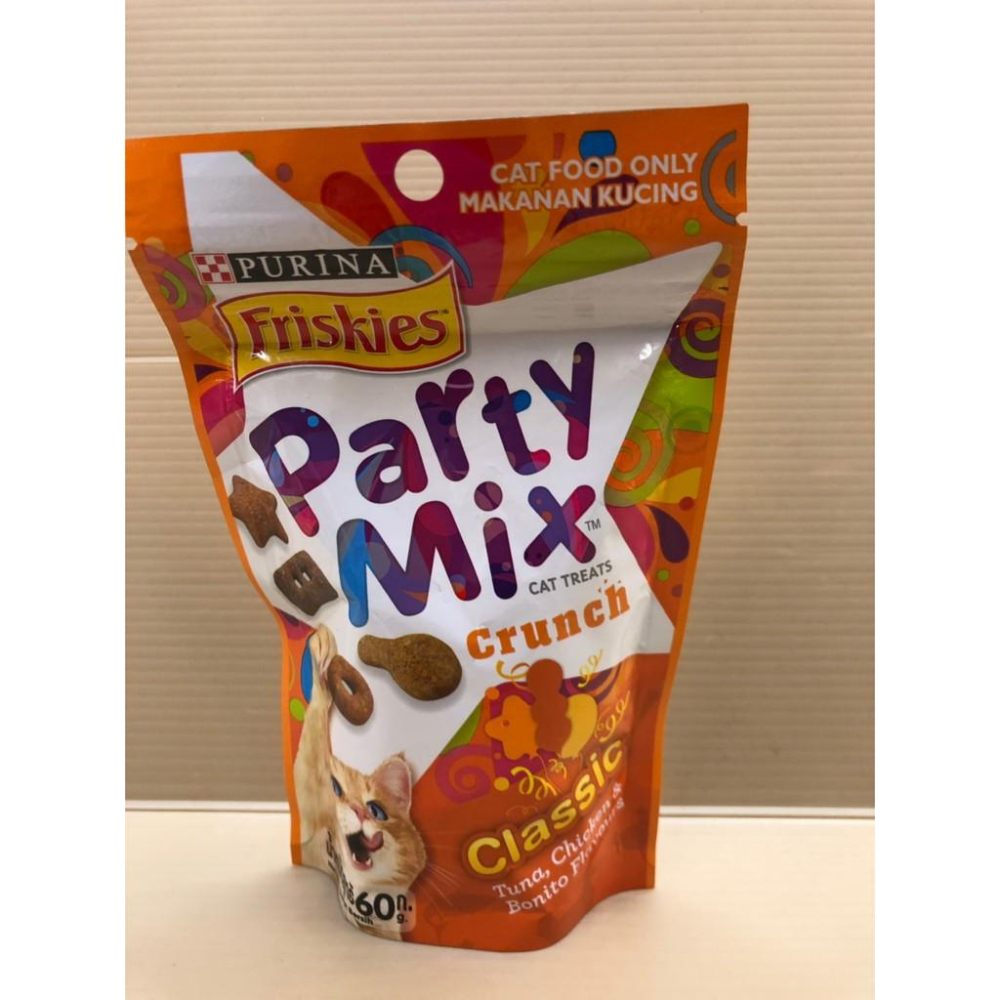 🌺妤珈寵物店🌺《繽紛起司香酥餅 60克/包》Friskies 喜躍 Party Mix貓餅乾/貓零食/獎勵零食-細節圖5