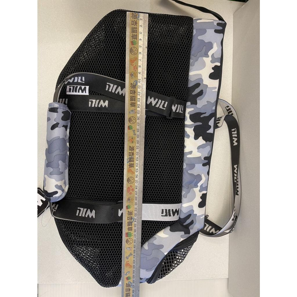 🌺妤珈寵物店🌺RB-04 迷彩➤黑網➤粉色 WILL 設計+寵物 極輕超透氣外出包可肩揹/大斜揹 犬 狗 貓-細節圖4