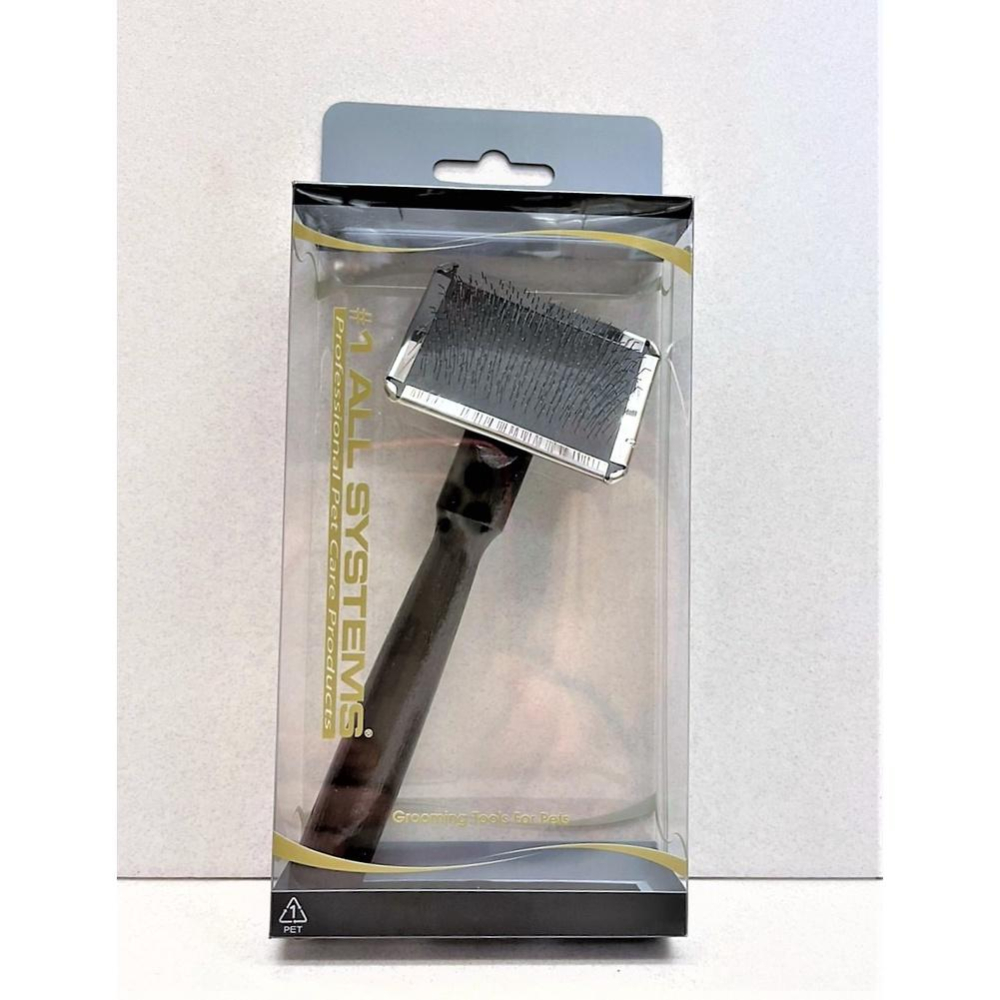 🌺妤珈寵物店🌺公司貨 美國 頂尖 S號【防靜電不銹鋼針梳】專業寵物系列 針梳(小) 高級品 木柄梳 耐用 犬 貓-細節圖2