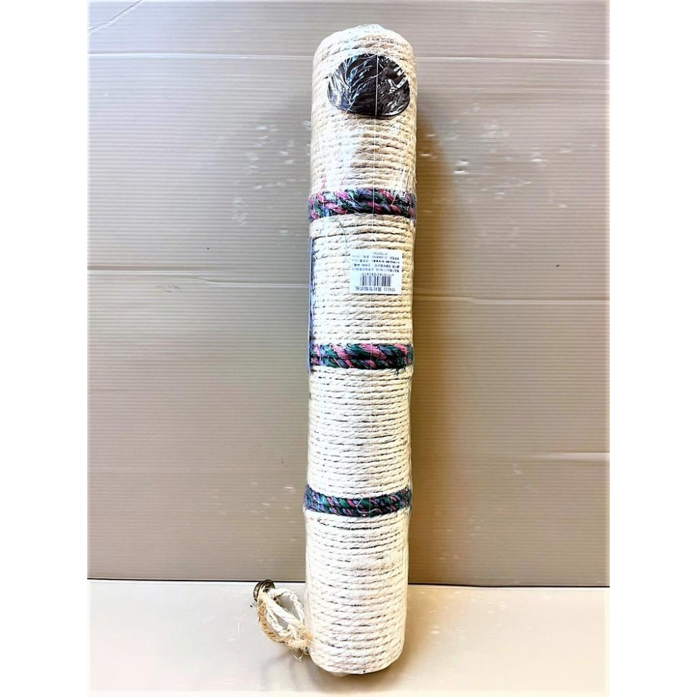 🌺妤珈寵物店🌺平板 貓抓板 (圓柱 8x46cm/個) / (可掛、繩可平放) 貓抓板 磨甲板 麻繩-細節圖2