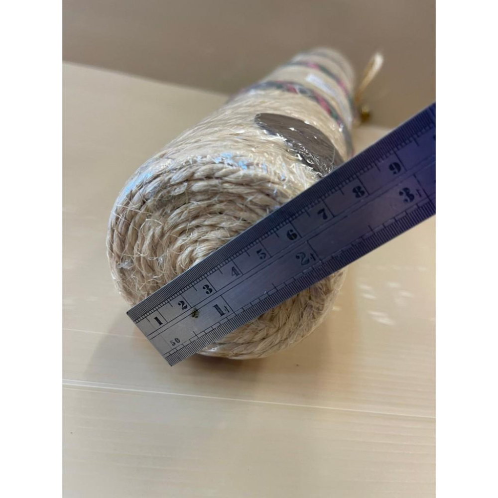 🌺妤珈寵物店🌺平板 貓抓板 (圓柱 8x46cm/個) / (可掛、繩可平放) 貓抓板 磨甲板 麻繩-細節圖4