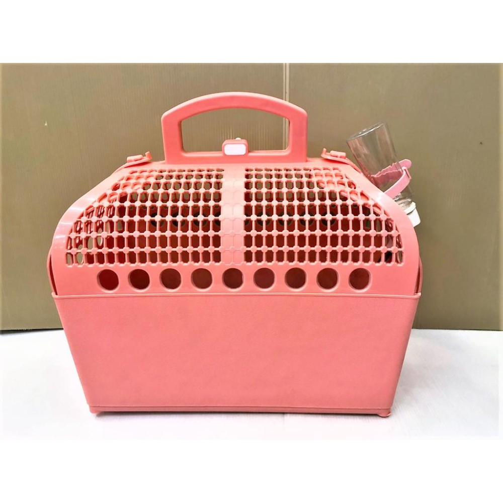 🌷妤珈寵物店🌷附發票~寵物輕便 外出籠【藍色 623】郊遊籃 輕便籠 籠子 外出籠 貓咪籠 提籠 手提籠-細節圖3