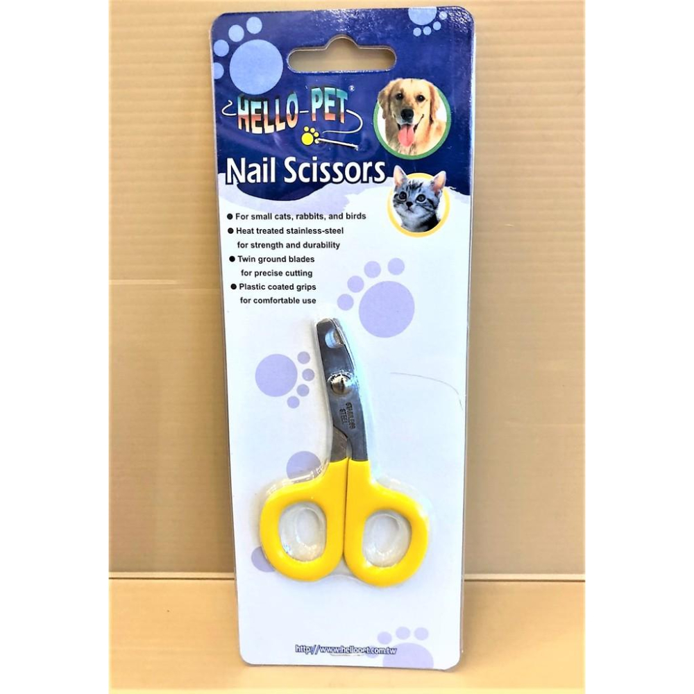 🌺妤珈寵物店🌺Hello Pet 哈囉佩特 高級 不銹鋼 NHP04 貓 指甲剪 兔子 小動物皆可適用 不挑色-細節圖2