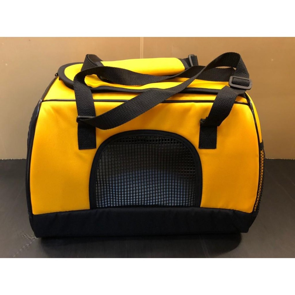 ✪妤珈寵物店✪WILL【PB 03 硬底 極透氣款 外出包 經典黃色】犬 狗 貓 兔子 可放will推車使用 寵物包-細節圖3