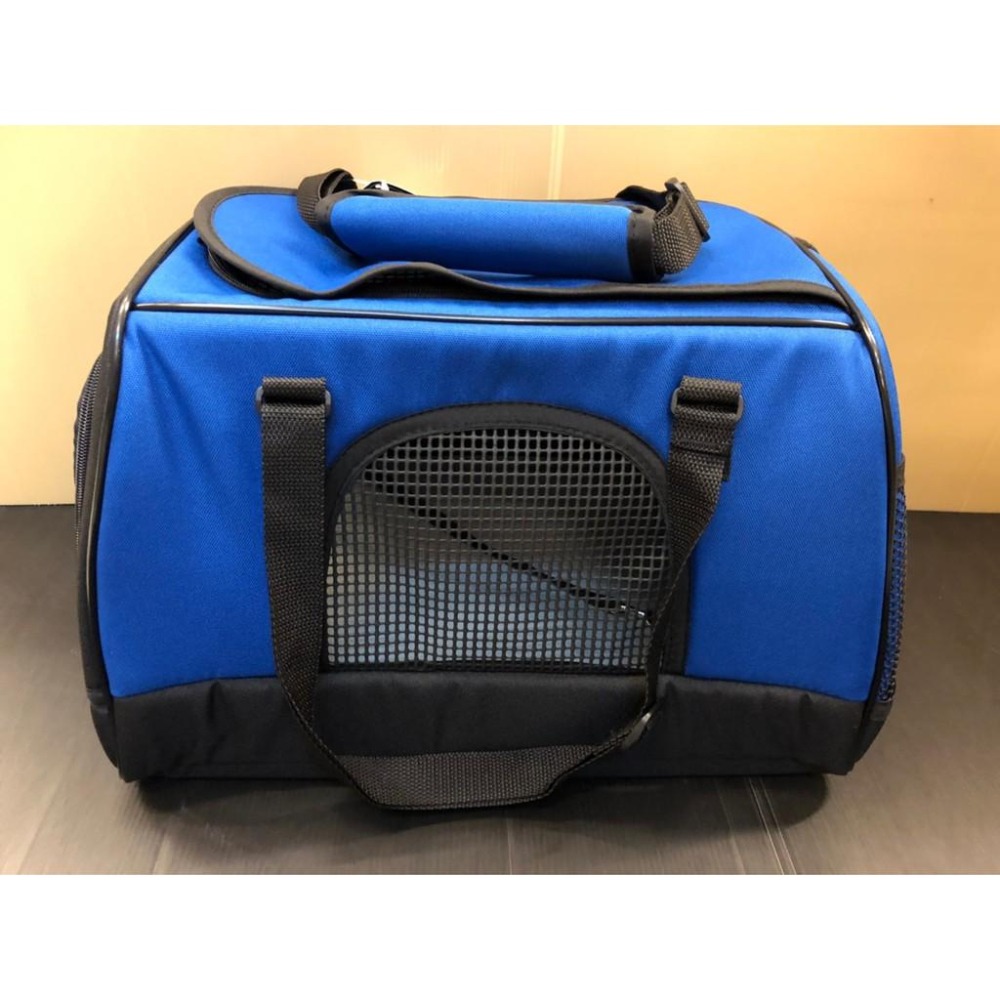 全新 現貨✪妤珈寵物店✪WILL【PB 03 硬底 極透氣款 外出包 經典藍色】犬 狗 貓 兔可放will推車使用-細節圖4