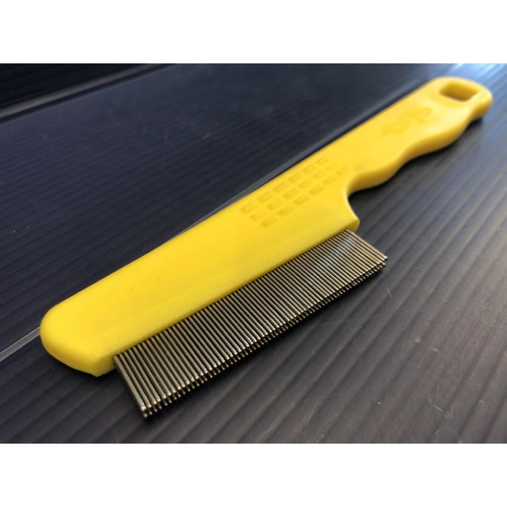 🌺妤珈寵物店🌺Hello pet 塑柄蚤梳 犬貓適用 極密齒梳設計 (去除毛髮下跳蚤或壁蝨) 哈囉佩特 不挑色-細節圖3