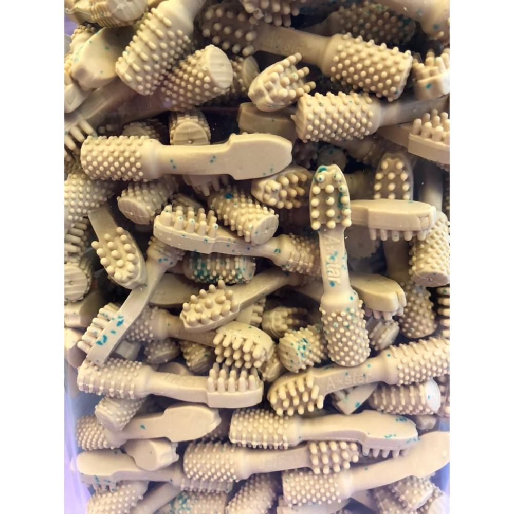 1900g/罐✪妤珈寵物✪ Astar Bones《草本 配方清新 白色 薄荷 潔牙骨 SS號》犬 狗 阿曼特-細節圖4