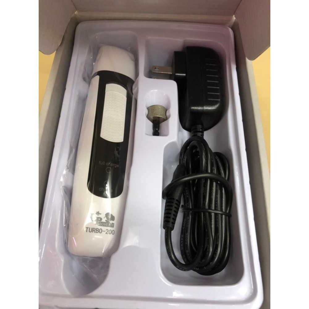 原廠貨 🌺妤珈寵物店🌺 LF TURBO-200 電動 磨指甲機 兩段速調整 寵物 狗 貓 犬 磨指甲器-細節圖2