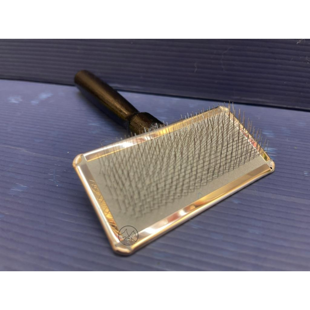 🌺妤珈寵物店🌺公司貨 美國 頂尖 L號【防靜電不銹鋼針梳】專業寵物系列 針梳(大) 高級品 木柄梳 耐用 犬 貓-細節圖3