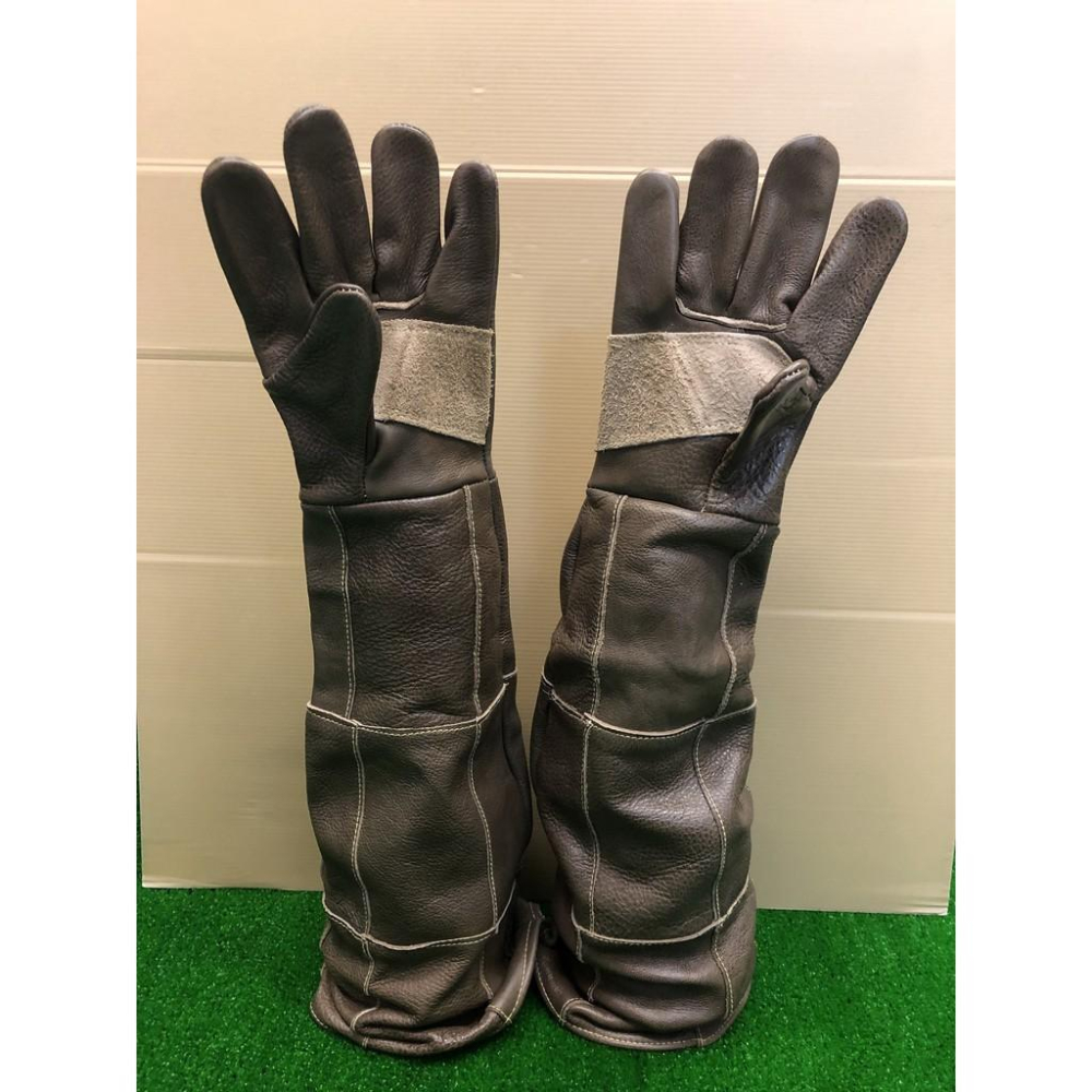 源杏爪牙手套 大號 60cm 防咬 手套 掌心二層皮質 寵物 防抓咬 防護 貓抓狗咬 皮質加厚 鸚鵡 刺蝟☆妤珈寵物店☆-細節圖5