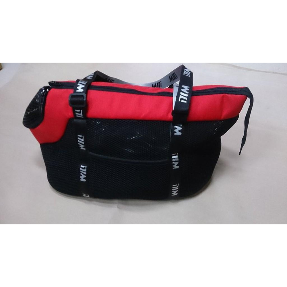 👍妤珈寵物店👍附發票~RB 05 BK 紅色款 WILL 極輕/超透氣網/硬底系列 外出包/外出籠/肩背包 狗貓專用-細節圖2