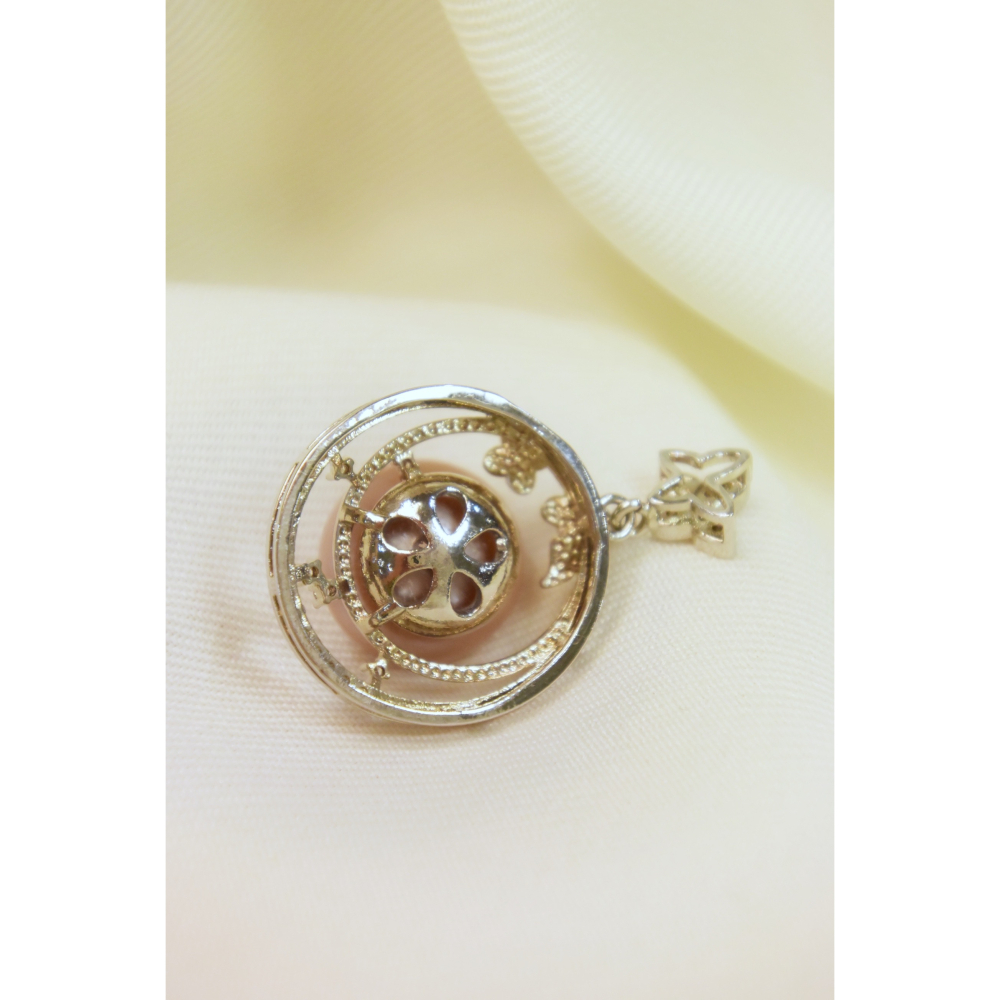 🦋翩然月影 · 粉紅珍珠項鍊 🌙-細節圖5