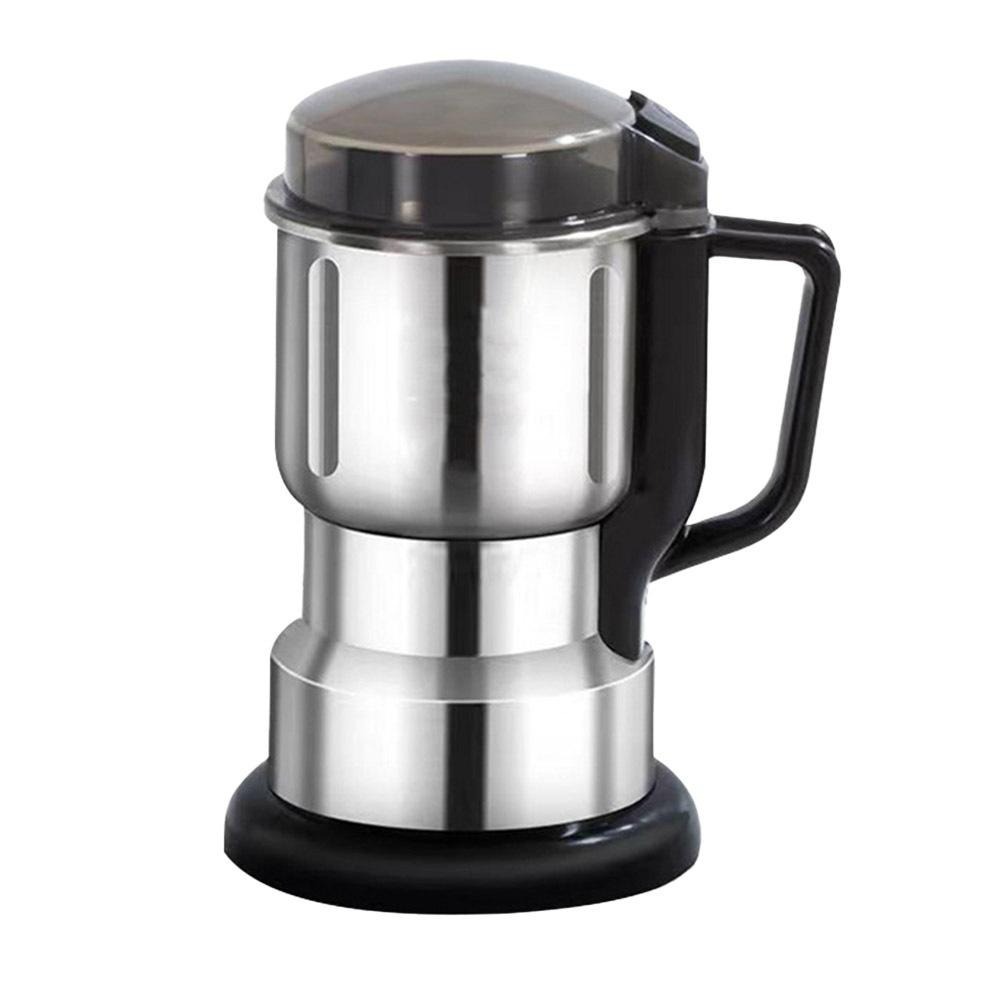 超能玩工 保固1年●110V磨粉機 超細電動研磨機 磨粉機 八葉精鋼刀 電動研磨機 不鏽鋼磨粉機 粉碎機 台灣現貨-細節圖2