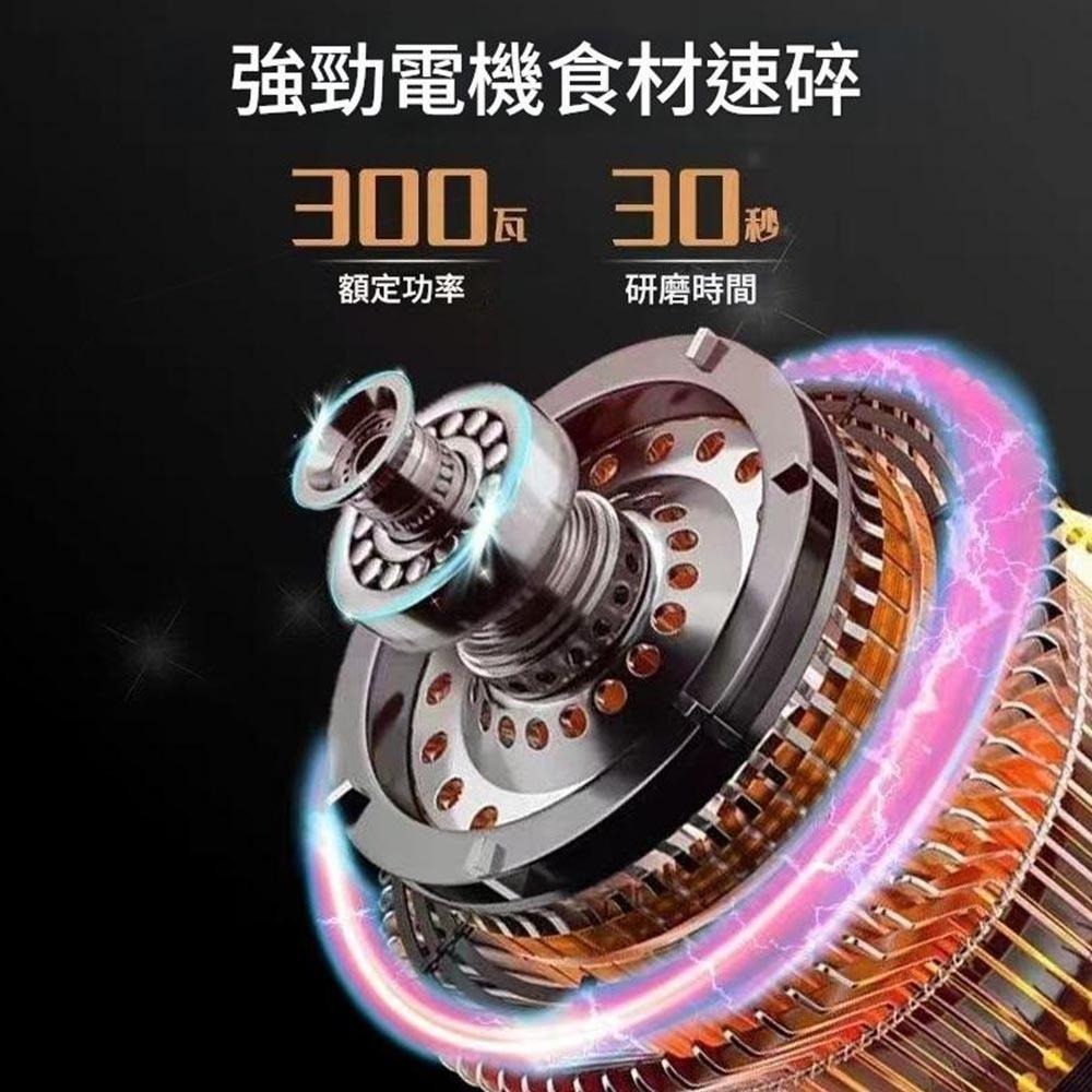 超能玩工 保固1年●110V磨粉機 超細電動研磨機 磨粉機 八葉精鋼刀 電動研磨機 不鏽鋼磨粉機 粉碎機 台灣現貨-細節圖5