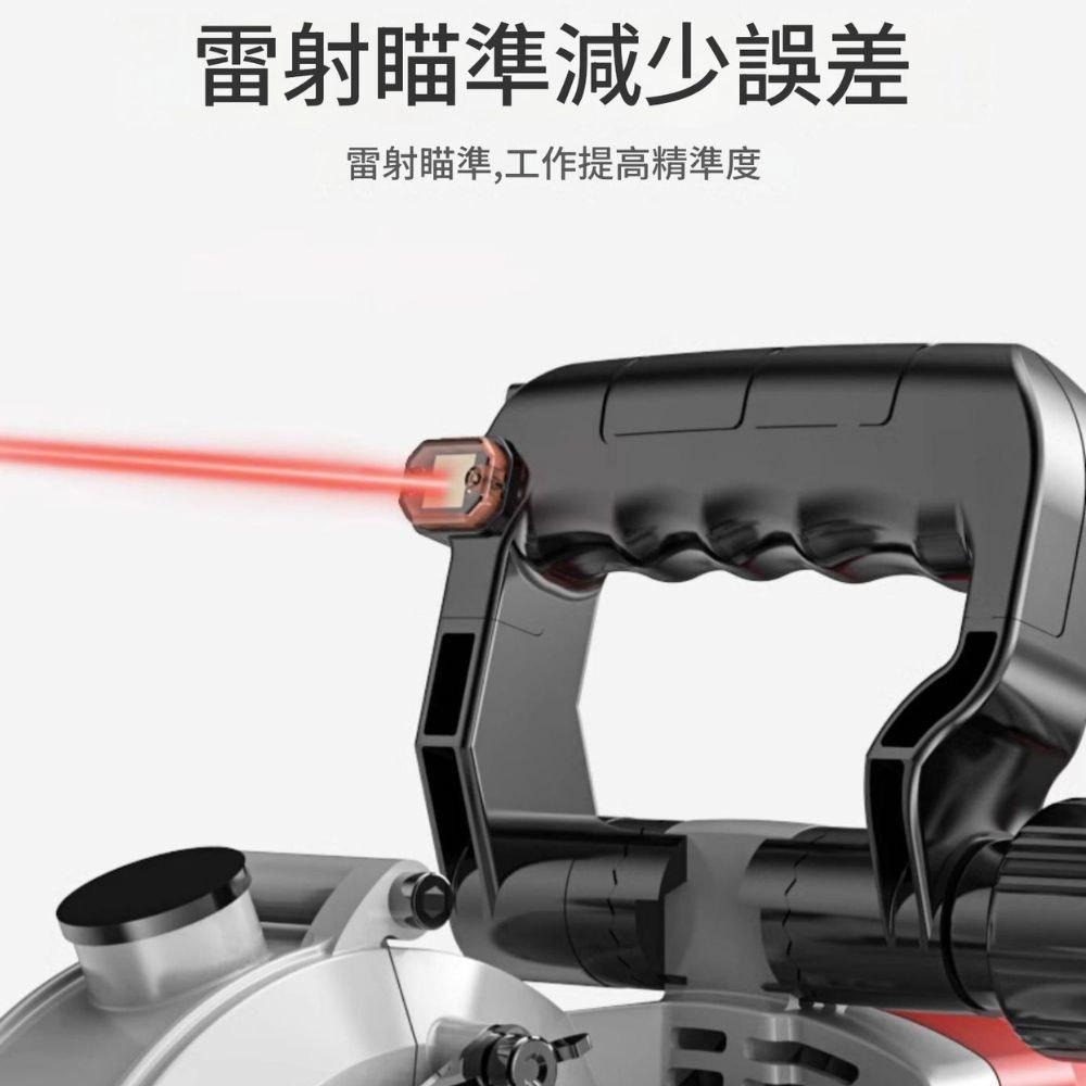 超能玩工 保固一年●K1331電動開槽機 110V 牆壁切割機 無塵電動開槽機 大功率 切割機 開槽機 一次成型 台灣現-細節圖6