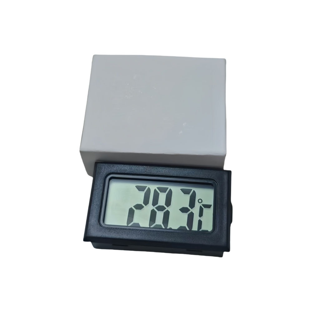 溫度計黑色-內置探頭