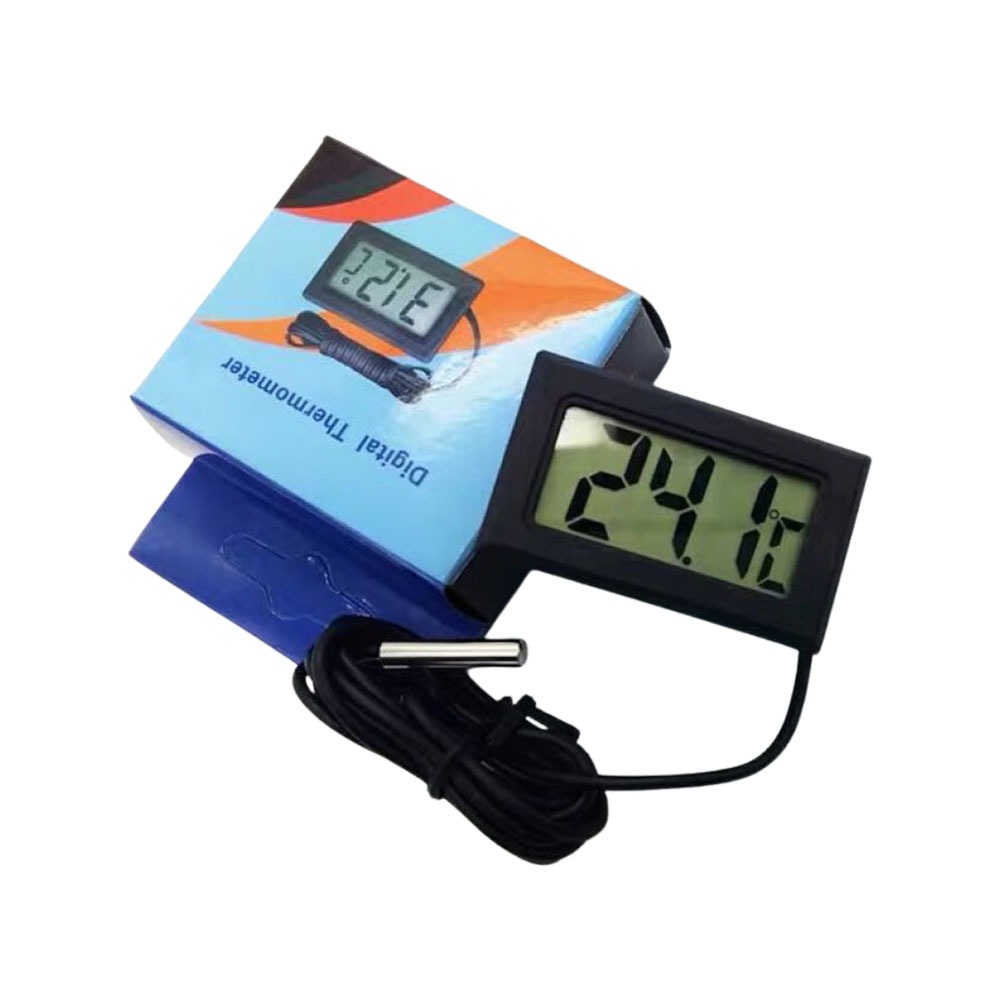 溫度計黑色-帶一米探頭