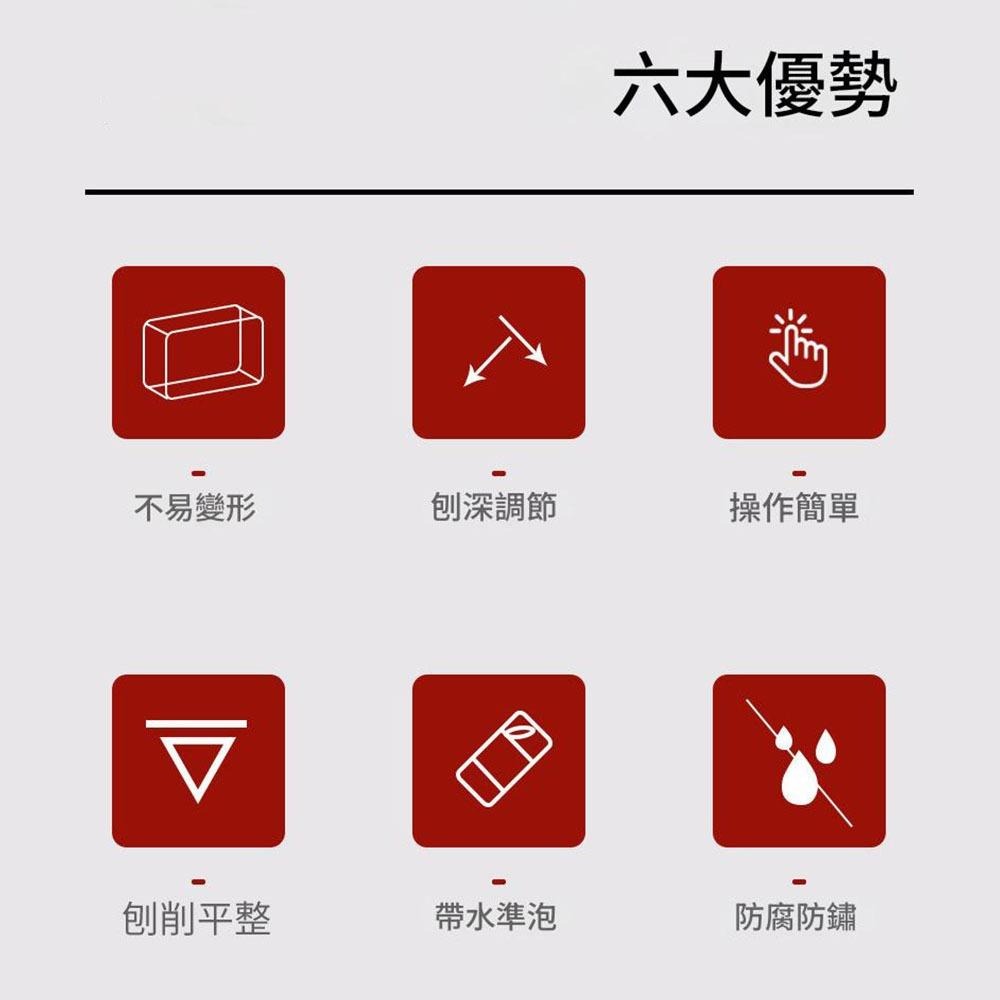 超能玩工 包退0費用●刨刀 修邊刀 倒角刨 修邊刨 木工DIY 倒邊工具 手工刨 去邊角抹角刨 45度斜角刨 導角刨-細節圖4