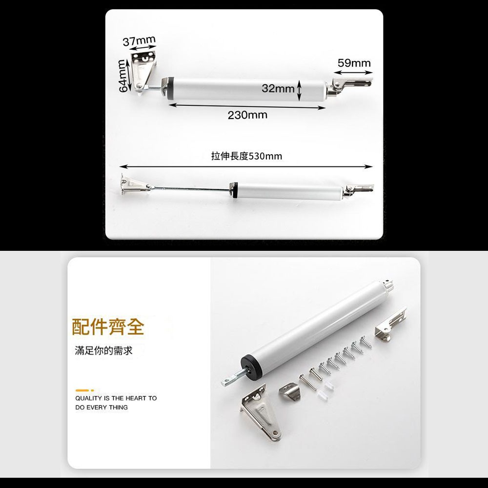超能玩工 包退0費用●自動閉門器 門弓器 自動關門器 閉門器 緩衝閉門器 門弓 關門器 自動關門 簡易 筒式 現貨-細節圖11
