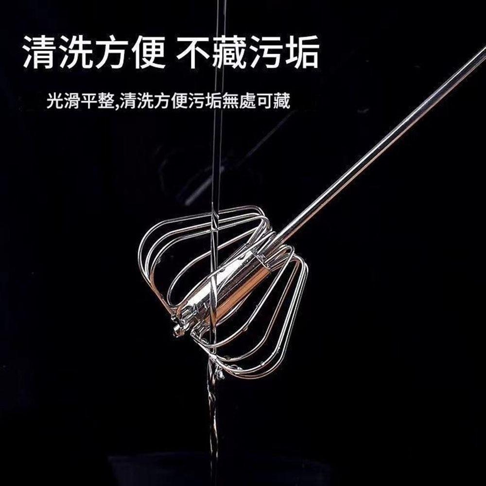 超能玩工●按壓式打蛋器 半自動打蛋器 手壓旋轉 不銹鋼 攪拌棒 打蛋器 攪拌器 烘焙 烘焙用具-細節圖4