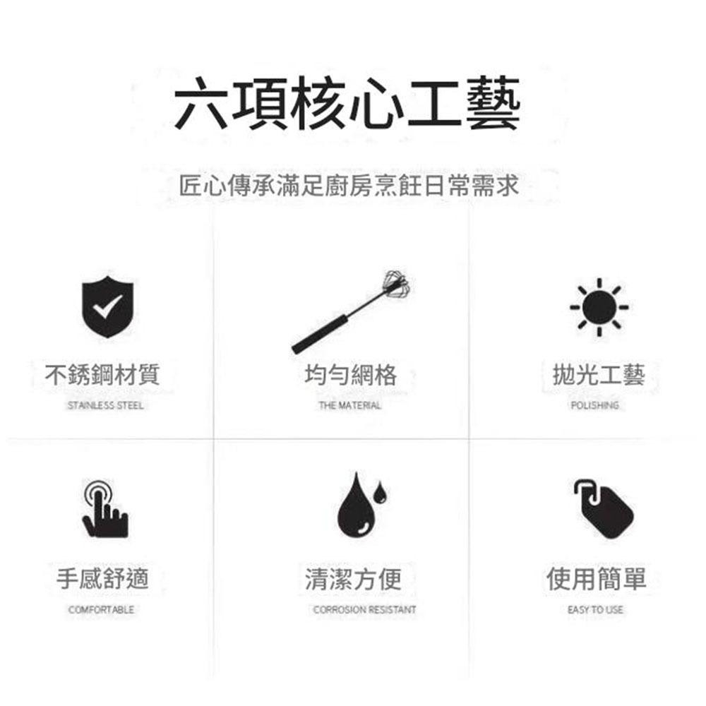 超能玩工●按壓式打蛋器 半自動打蛋器 手壓旋轉 不銹鋼 攪拌棒 打蛋器 攪拌器 烘焙 烘焙用具-細節圖6