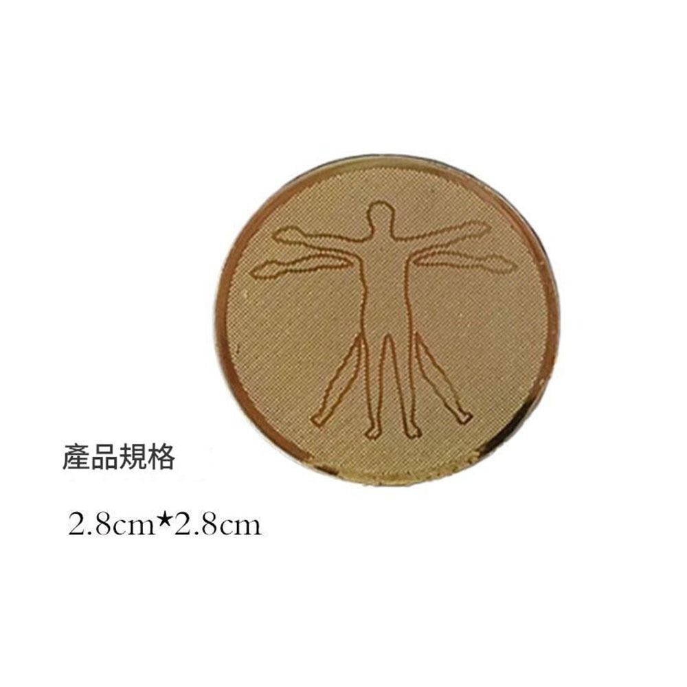 超能玩工 買1送1●防輻射能量手機貼 量子能量貼 紙金屬芯片 手機貼片 電腦電器防輻射盾神器 隨手貼 萬能貼-細節圖5