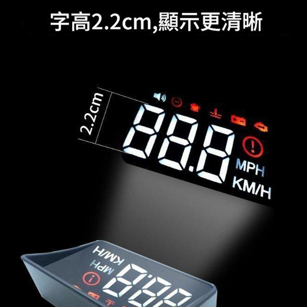 【保固最久 品質最佳】2018 高效抬頭顯示 HUD HL-A100S 白光抬頭顯示器 自動調節亮度 內建遮光罩-細節圖7