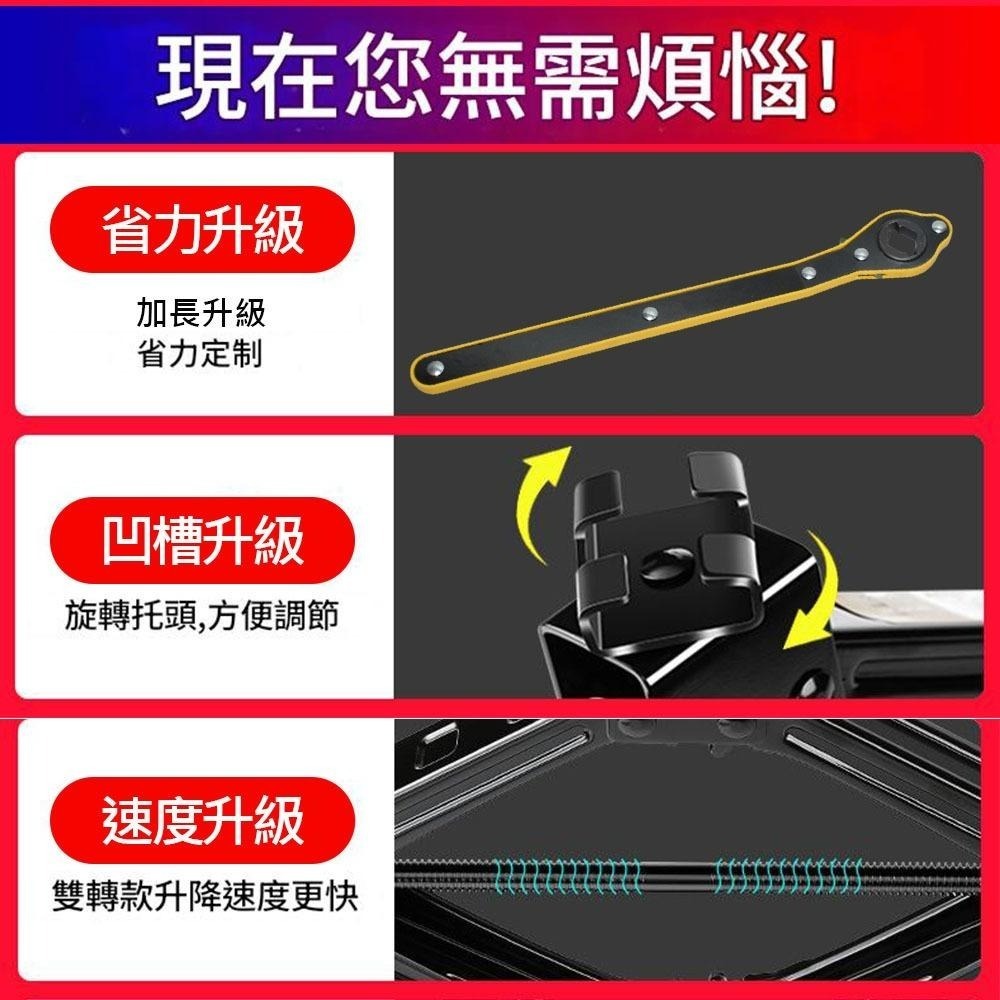 超能玩工 包退0費用●千斤頂 一字加六角兩用扳手 (紅/黃隨機出貨) 手搖千斤頂 專用扳手 千斤頂扳手 省力扳手-細節圖4