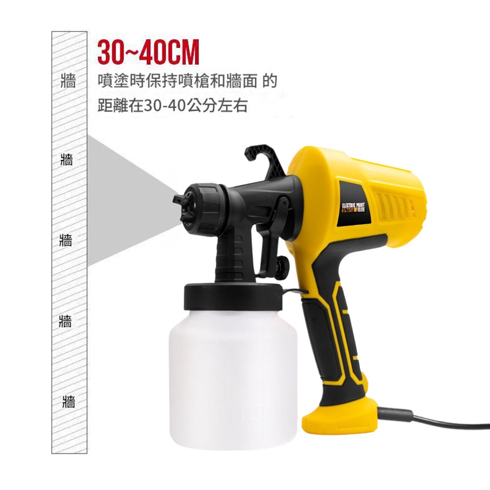 超能玩工 保固1年●110V 噴漆槍 油漆噴槍 噴漆機 電動噴漆槍 電動噴槍 電動噴漆機 噴漆噴槍 現貨-細節圖10
