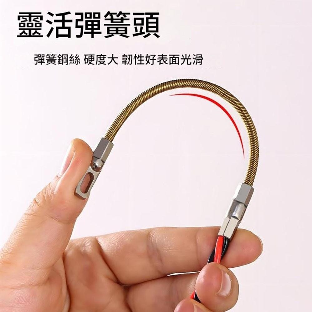 超能玩工 包退0費用●穿線器 拉線器 電工穿管器 引線器 工業穿線器 雙色穿管器 導線器 水電穿線器 電工穿線器 穿管器-細節圖3