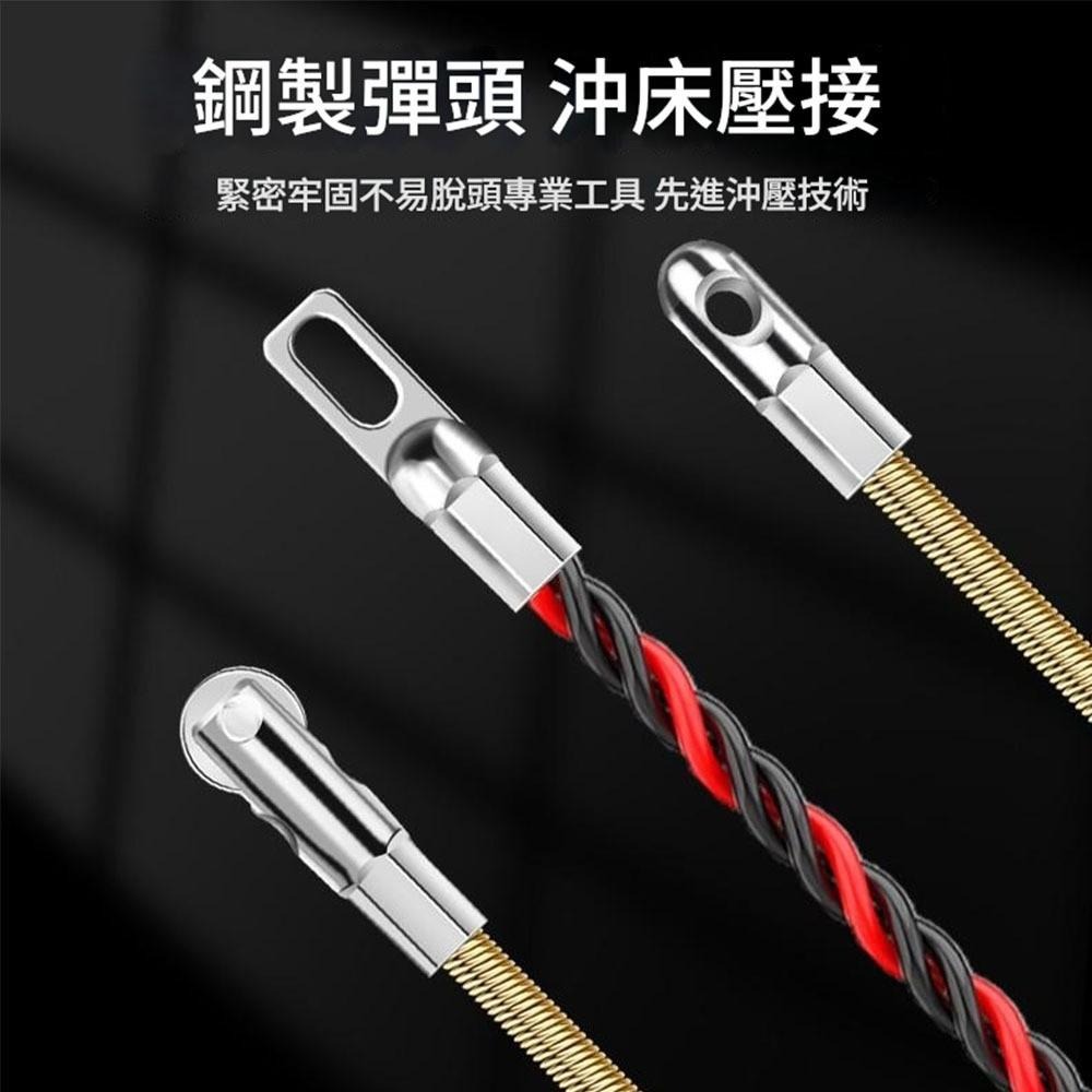 超能玩工 包退0費用●穿線器 拉線器 電工穿管器 引線器 工業穿線器 雙色穿管器 導線器 水電穿線器 電工穿線器 穿管器-細節圖5