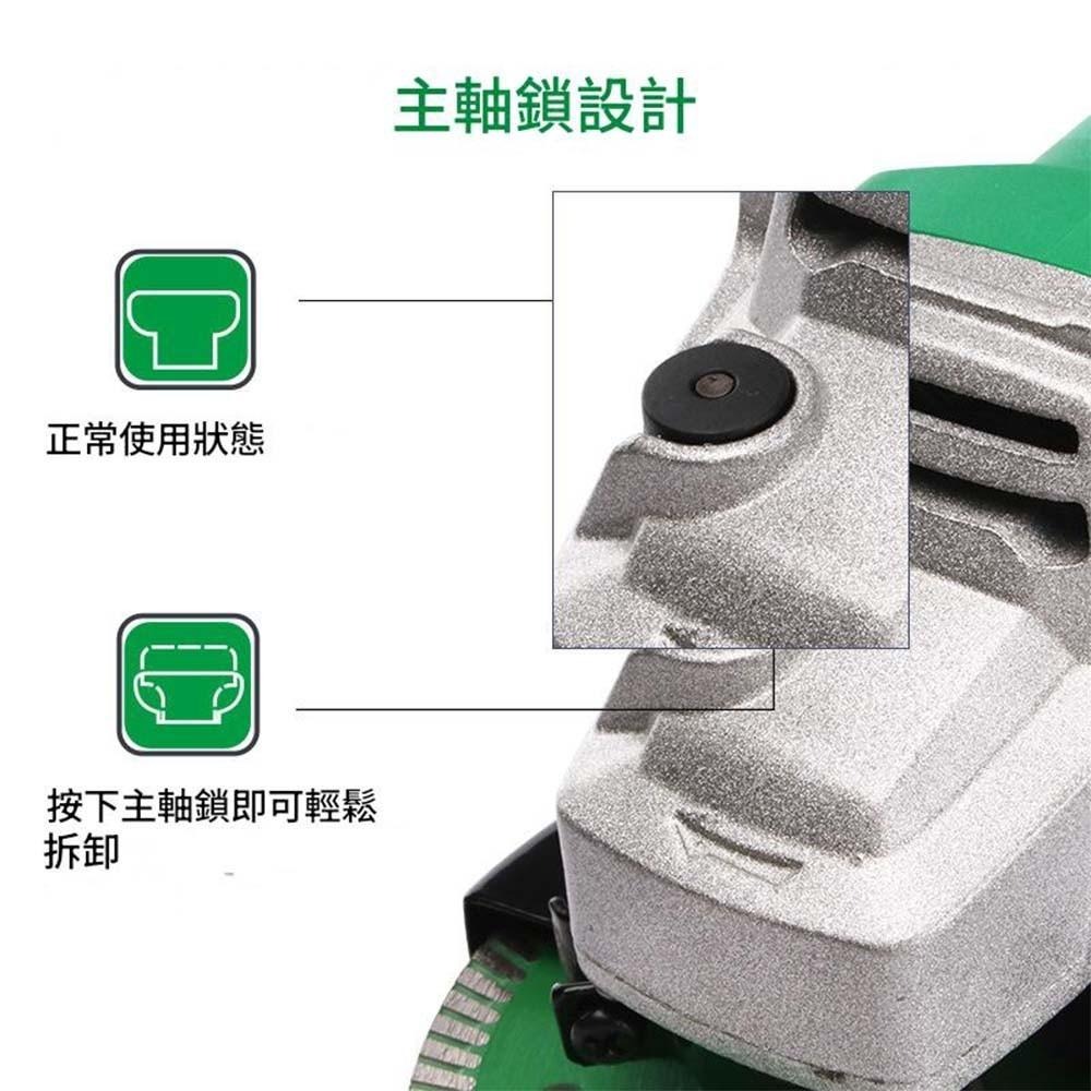 超能玩工 保固1年●4吋砂輪機 角磨機 充電角磨機 軍刀鋸 馬刀鋸 100型角磨機 手提砂輪機 電磨機 砂輪機-細節圖7