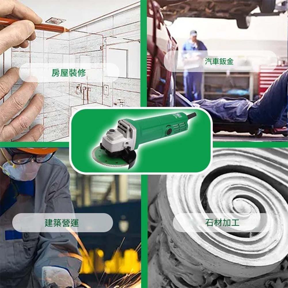 超能玩工 保固1年●4吋砂輪機 角磨機 充電角磨機 軍刀鋸 馬刀鋸 100型角磨機 手提砂輪機 電磨機 砂輪機-細節圖8