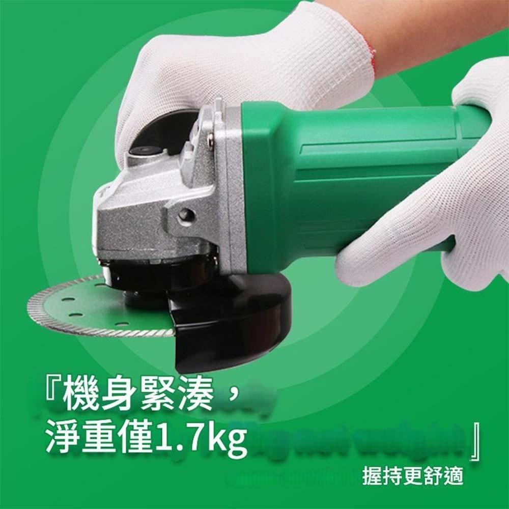 超能玩工 保固1年●4吋砂輪機 角磨機 充電角磨機 軍刀鋸 馬刀鋸 100型角磨機 手提砂輪機 電磨機 砂輪機-細節圖9
