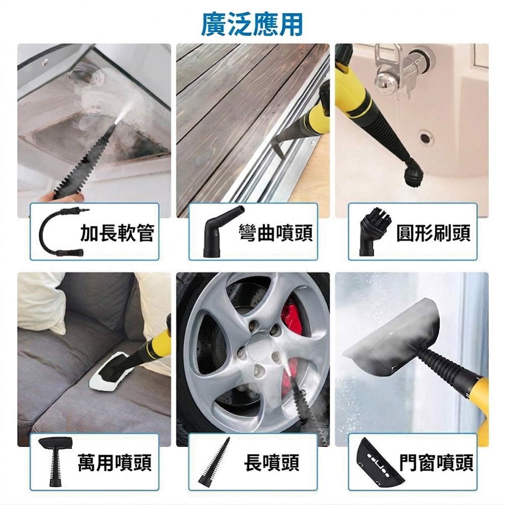 超能玩工 保固1年●5合1多功能蒸氣機 高溫蒸氣機 高溫蒸汽清洗機 高壓蒸汽機 蒸汽清潔機 多功能清潔 強力消毒殺菌-細節圖8