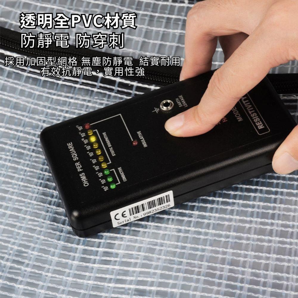 超能玩工 包退0費用●透明網格斜背無塵包 透明網格斜背包 透明包 透明網格工具包 斜背包 無塵背包 無塵工具包 台灣現貨-細節圖7