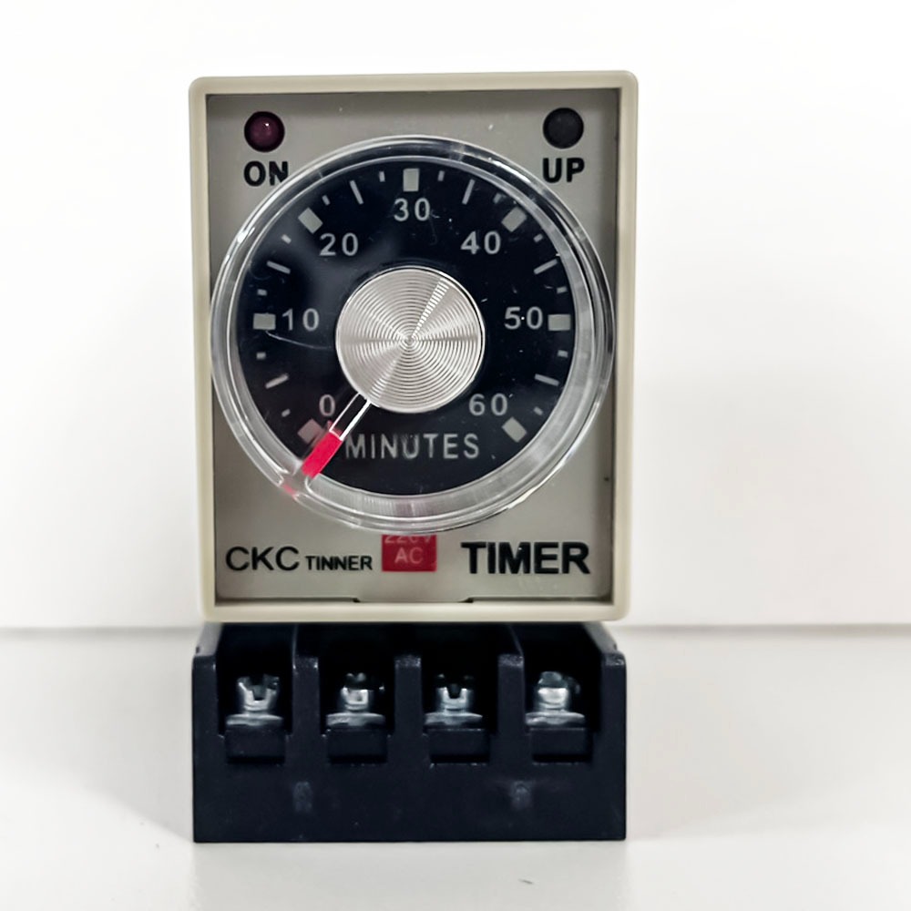 超能玩工 包退0費用●AH3-3 時間繼電器 時控開關220V 通電延遲 可調10-60秒/6-60分 CHCKC-規格圖9