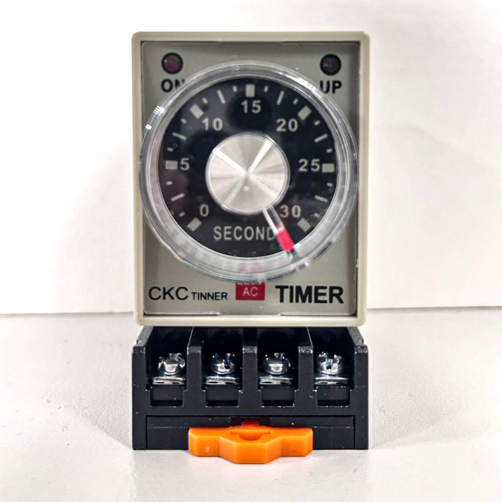 超能玩工 包退0費用●AH3-3 時間繼電器 時控開關220V 通電延遲 可調10-60秒/6-60分 CHCKC-規格圖9