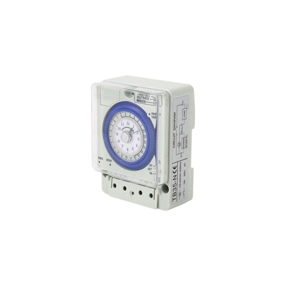 超能玩工 保固1年半●TB388機械式定時器 機械式定時器 全電壓適用熱水器 招牌燈 定時開關 停電補償 時控開關-細節圖2