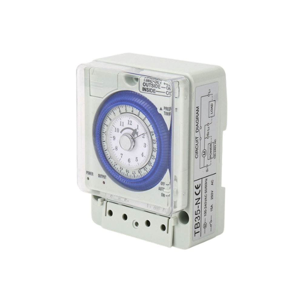 超能玩工 保固1年半●TB388機械式定時器 機械式定時器 全電壓適用熱水器 招牌燈 定時開關 停電補償 時控開關-規格圖9