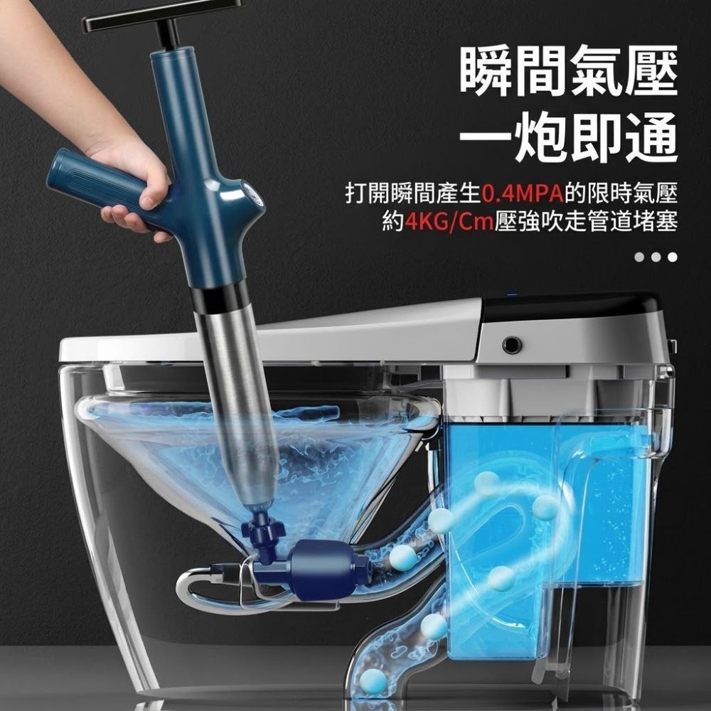超能玩工 最高規八件組●馬桶疏通器 鋼砲通 加強高壓不鏽鋼 通馬桶 通水管 水管疏通器 通管器 馬桶疏通 一炮通 疏通-細節圖8