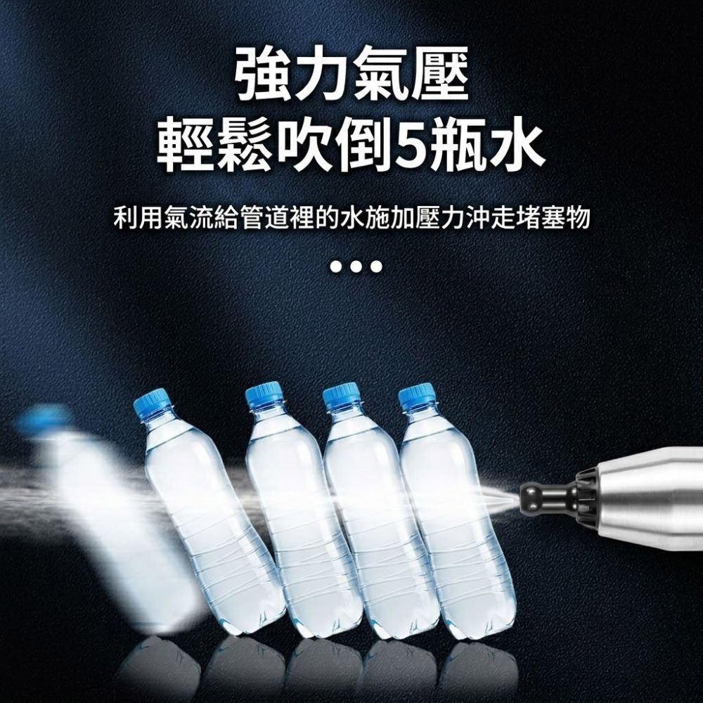 超能玩工 最高規八件組●馬桶疏通器 鋼砲通 加強高壓不鏽鋼 通馬桶 通水管 水管疏通器 通管器 馬桶疏通 一炮通 疏通-細節圖9