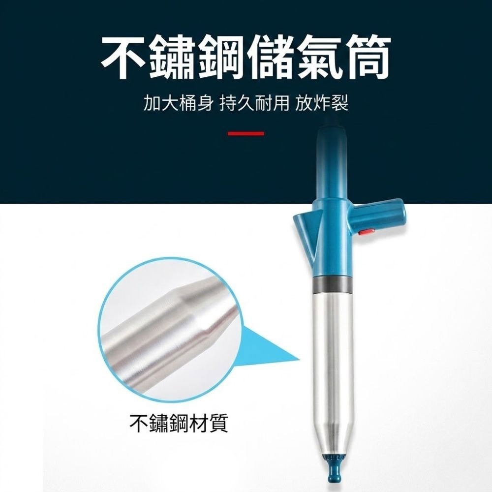超能玩工 最高規八件組●馬桶疏通器 鋼砲通 加強高壓不鏽鋼 通馬桶 通水管 水管疏通器 通管器 馬桶疏通 一炮通 疏通-細節圖10