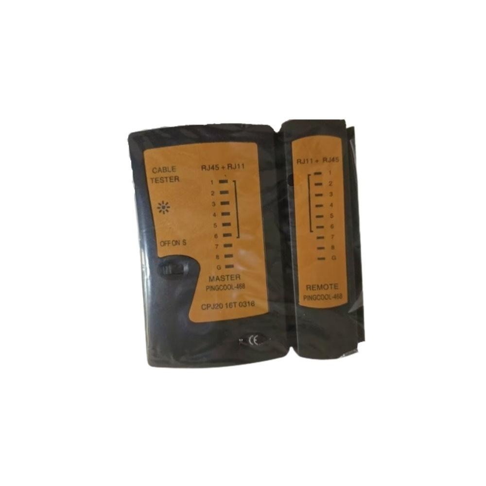 超能玩工 包退0費用●網路檢測儀 電話 網路測試儀 RJ45 RJ11 電話線 網路線 測試儀 檢測器 線路測試-細節圖2