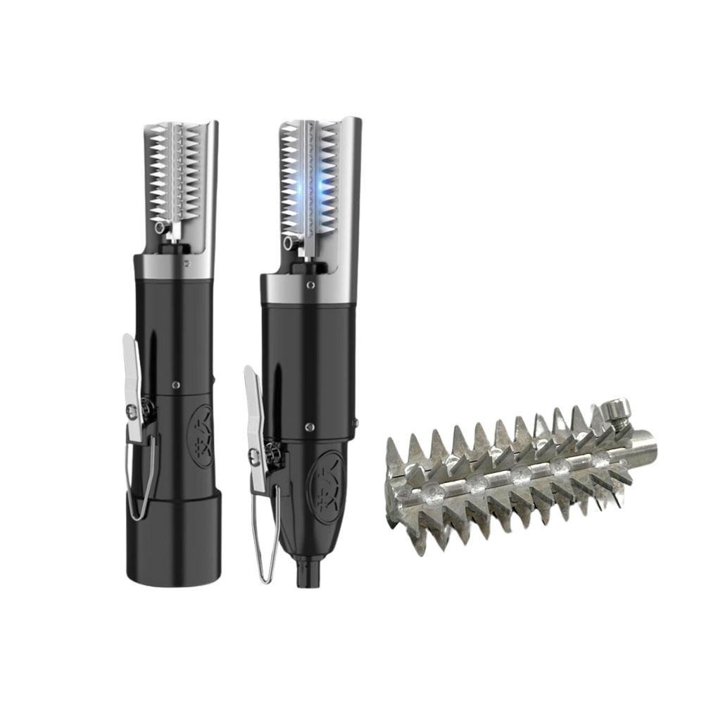 超能玩工 保固1年●電動刮魚鱗器 充電款/插電款/配件刀頭 電動魚鱗機 電動刮魚鱗器 魚鱗機 電動刮鱗機 刮魚鱗器 現貨-細節圖2