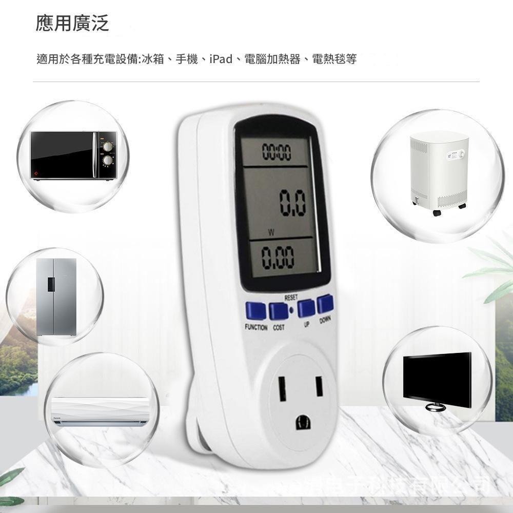 超能玩工 包退0費用●110V美規電力監測器 電力監測儀 比流器 功率表 電流表 計量 電費計 測電器 功率計-細節圖5